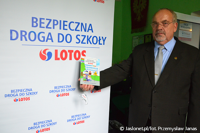 Odblaski od LOTOS-u ratują życie najmłodszych uczestników ruchu drogowego! (fot. Przemysław Janas, Jaslonet.pl)