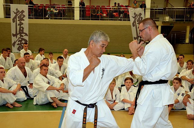karate1 Shihan Kenji Fujiwara w Jaśle