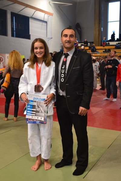 Brązowy medal podopiecznej Michała Czarneckiego na MPMiM w Judo Brązowy medal podopiecznej Michała Czarneckiego na MPMiM w Judo