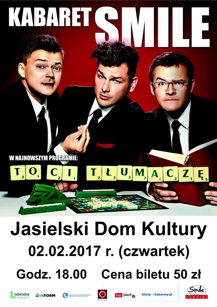 Kabaret Smile w nowym programie „To Ci tłumaczę!” (zapowiedź) Kabaret Smile w nowym programie „To Ci tłumaczę!” (zapowiedź)
