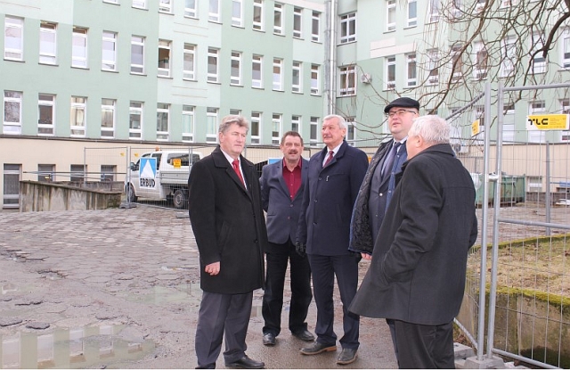 Trwają prace związane z rozbudową jasielskiego szpitala Trwają prace związane z rozbudową jasielskiego szpitala