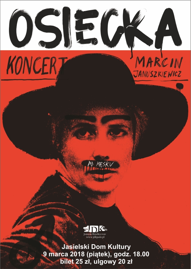 Osiecka po męsku – koncert Marcina Januszkiewicza Osiecka po męsku – koncert Marcina Januszkiewicza