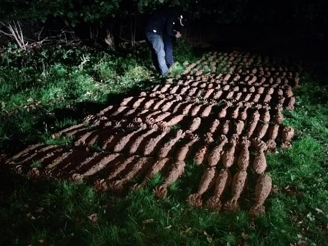 Niebezpieczny znalezisko z czasów wojny w Samoklęskach Niebezpieczny znalezisko z czasów wojny w Samoklęskach